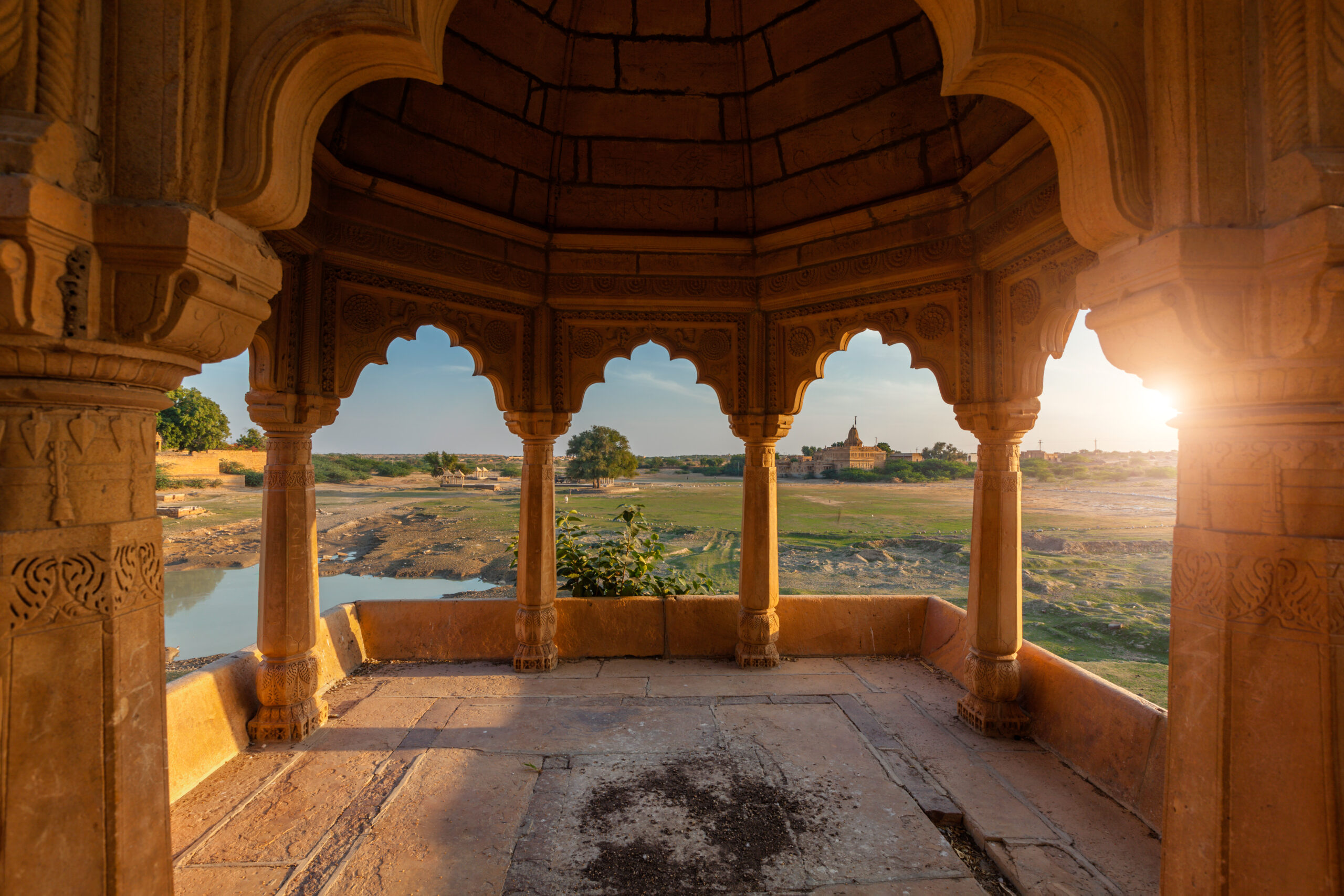 Amar Sagar, Jaisalmer, Rajasthan, Indien